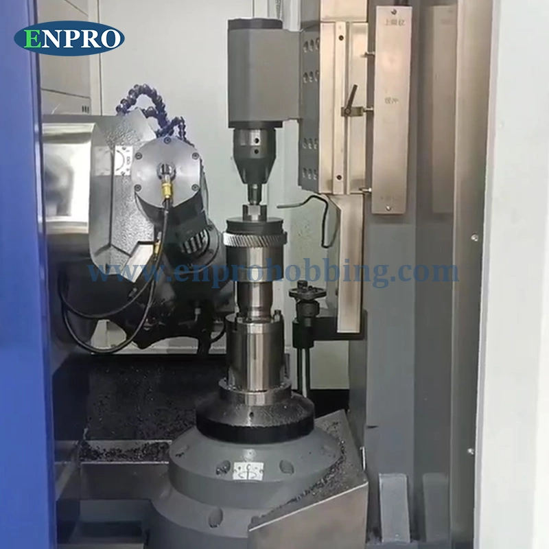 0.5-4 Module Gear Cutting Maximum Diameter 200mm Vertical CNC Gear Hobbing Machine