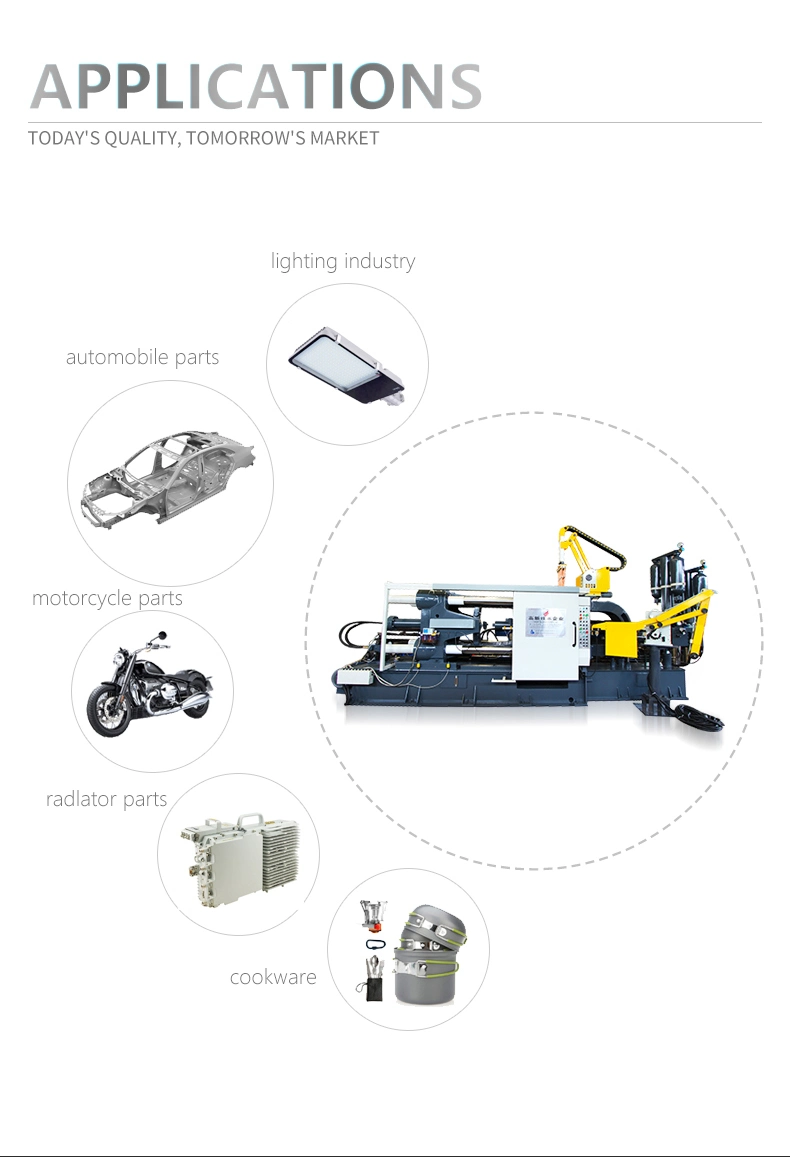 High Efficient Aluminum Die Casting Machine for Making Brake Pad