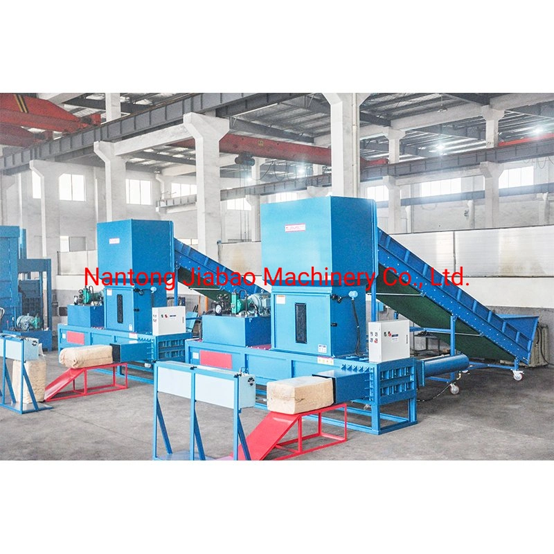 Jewel Brand Factory Supply CE Certified Horizontal Hydraulic Rice Husk Baling Press Machine