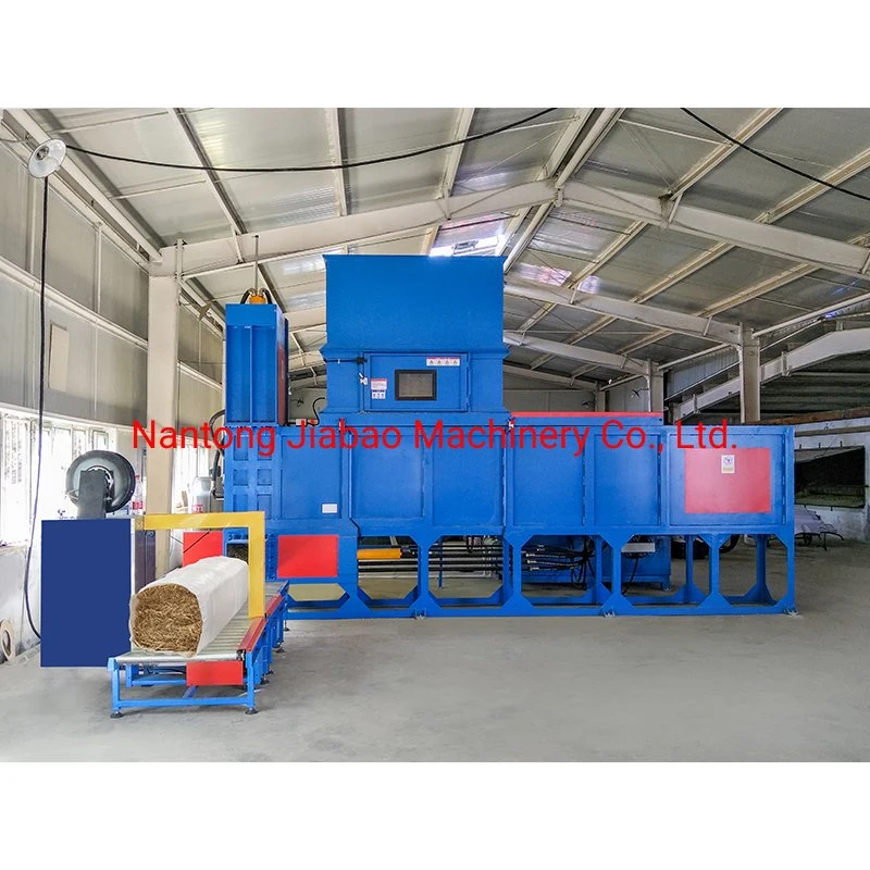 Jewel Brand Factory Supply CE Certified Horizontal Hydraulic Rice Husk Baling Press Machine