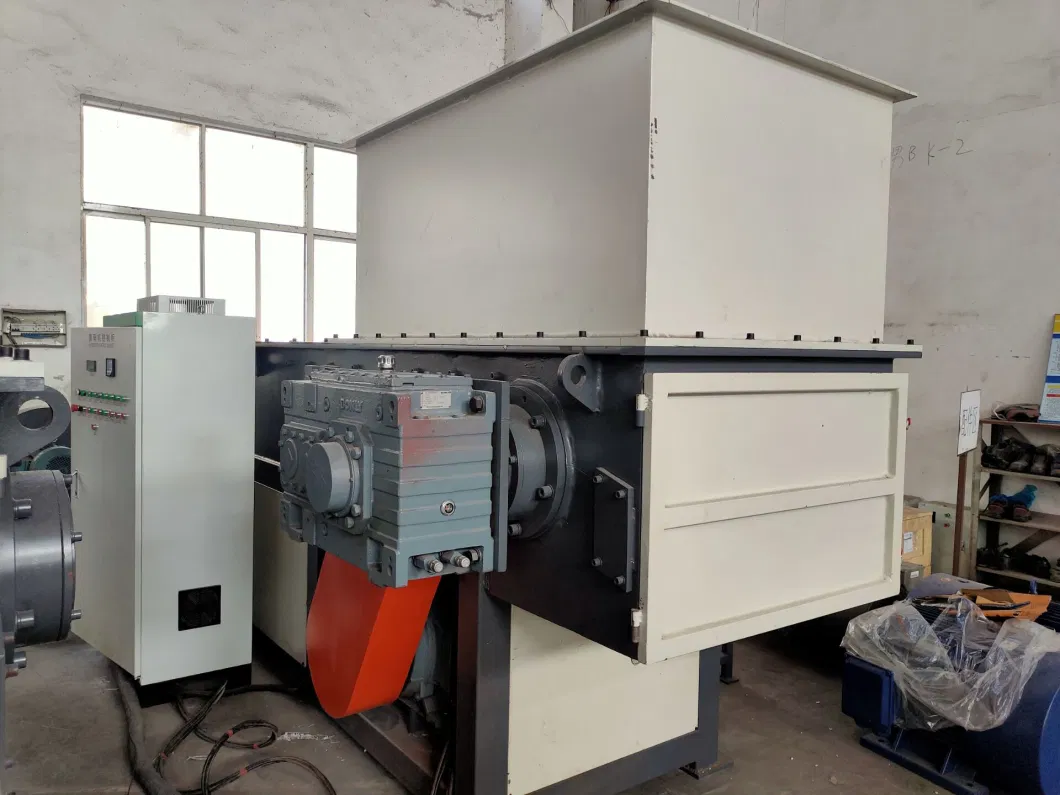 Plastic PVC HDPE Pipe Profile Crusher Machine Bottle/ Lump Hose Wood/ Film/ Big Bag Single Shaft Shredder Grinder/Grinding/Crushing/Recycling Machine