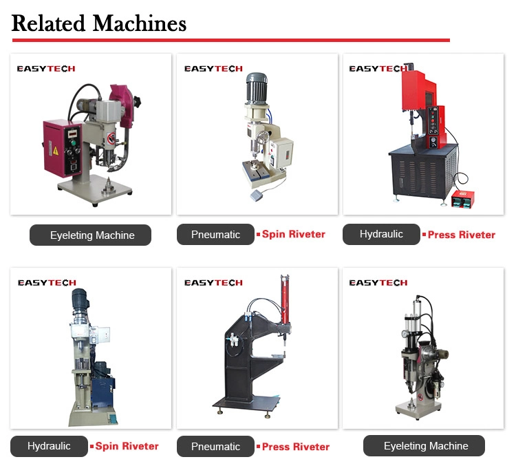 Equipment Pads Hollow Rivet Making for Automotive Metal Parts Brake Lining Riveting Machine