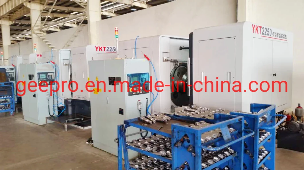 Ykt2250 Spiral Bevel Gear Milling Hobbing Machine for Cutting Dia 500mm Modules 10m